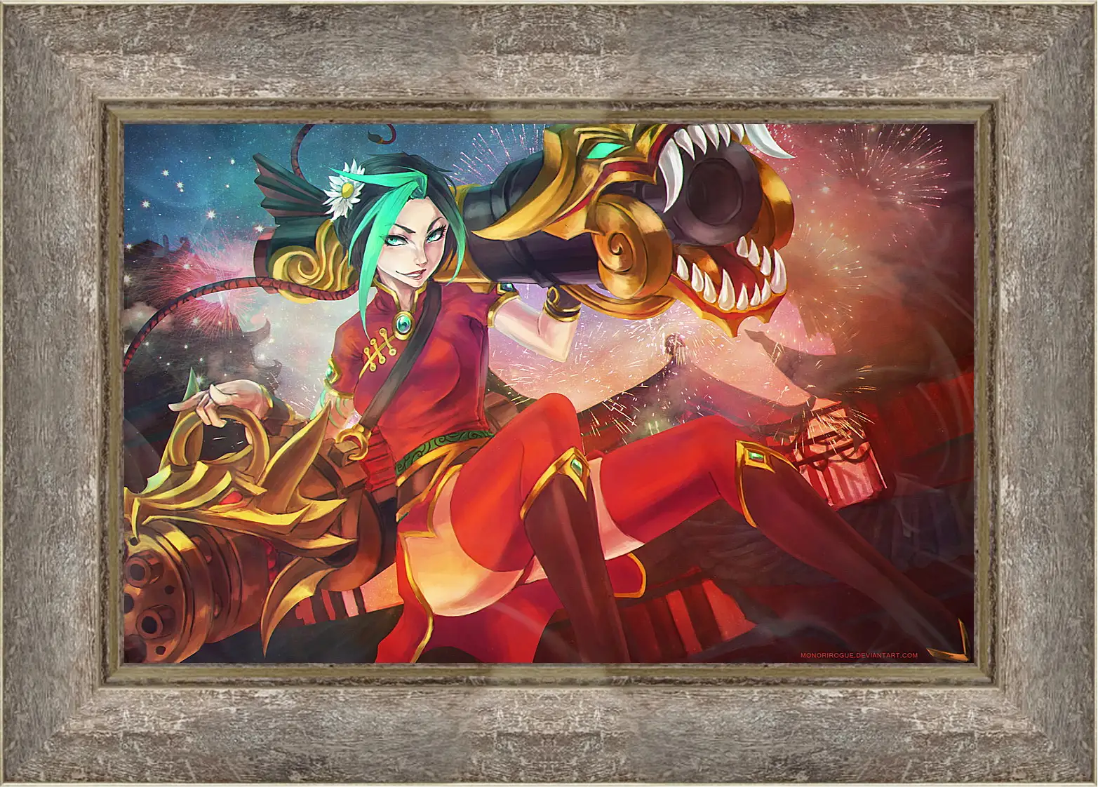 Картина в раме - League Of Legends
