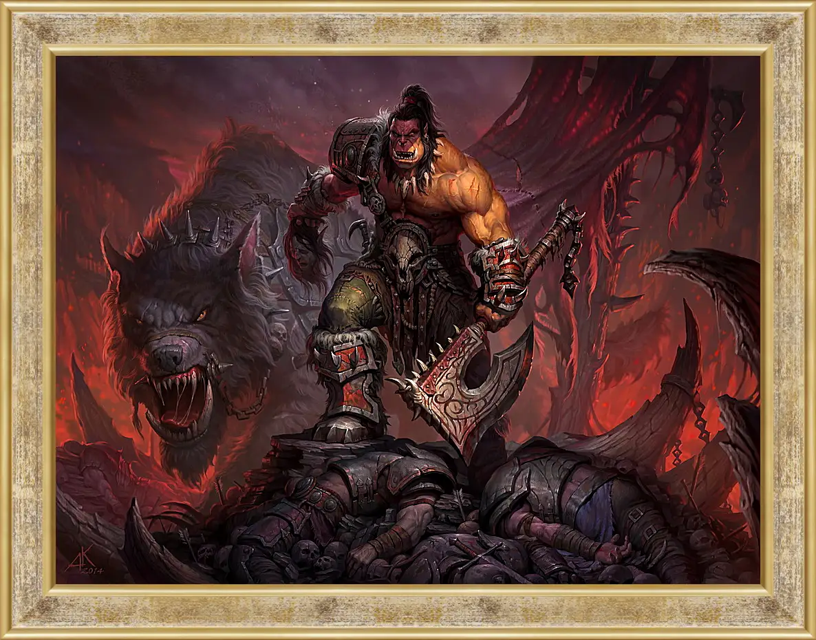 Картина в раме - World Of Warcraft: Warlords Of Draenor