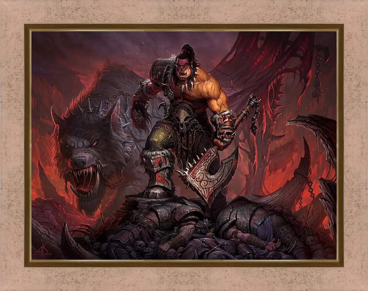 Картина в раме - World Of Warcraft: Warlords Of Draenor