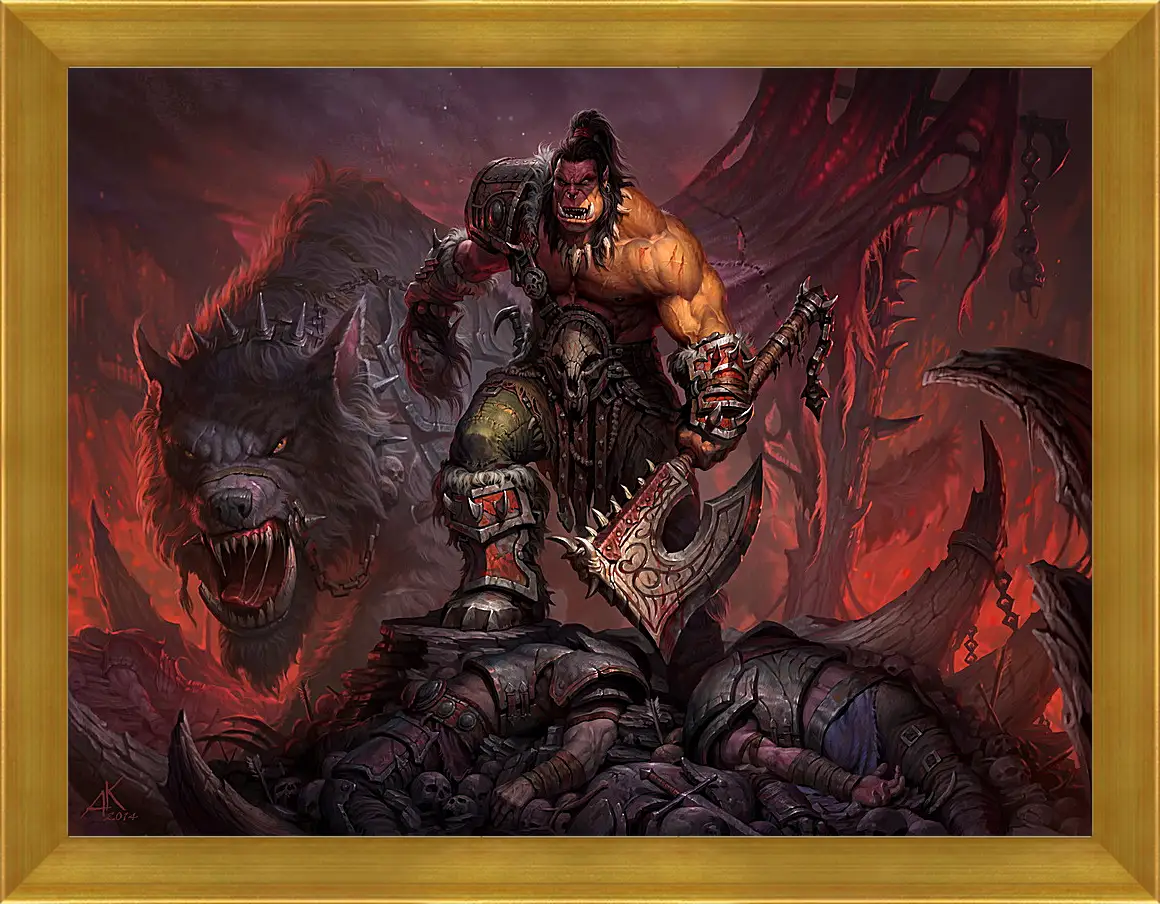 Картина в раме - World Of Warcraft: Warlords Of Draenor