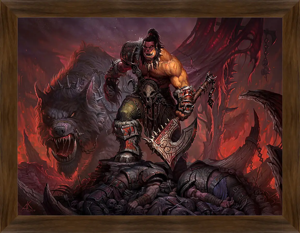 Картина в раме - World Of Warcraft: Warlords Of Draenor