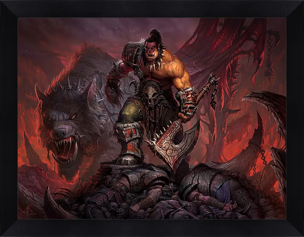 Картина в раме - World Of Warcraft: Warlords Of Draenor