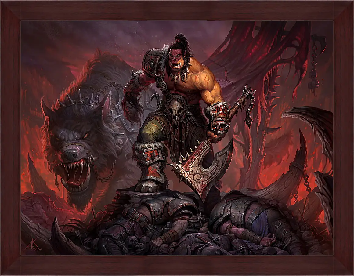 Картина в раме - World Of Warcraft: Warlords Of Draenor