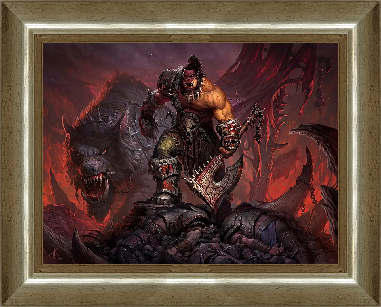 Картина в раме - World Of Warcraft: Warlords Of Draenor