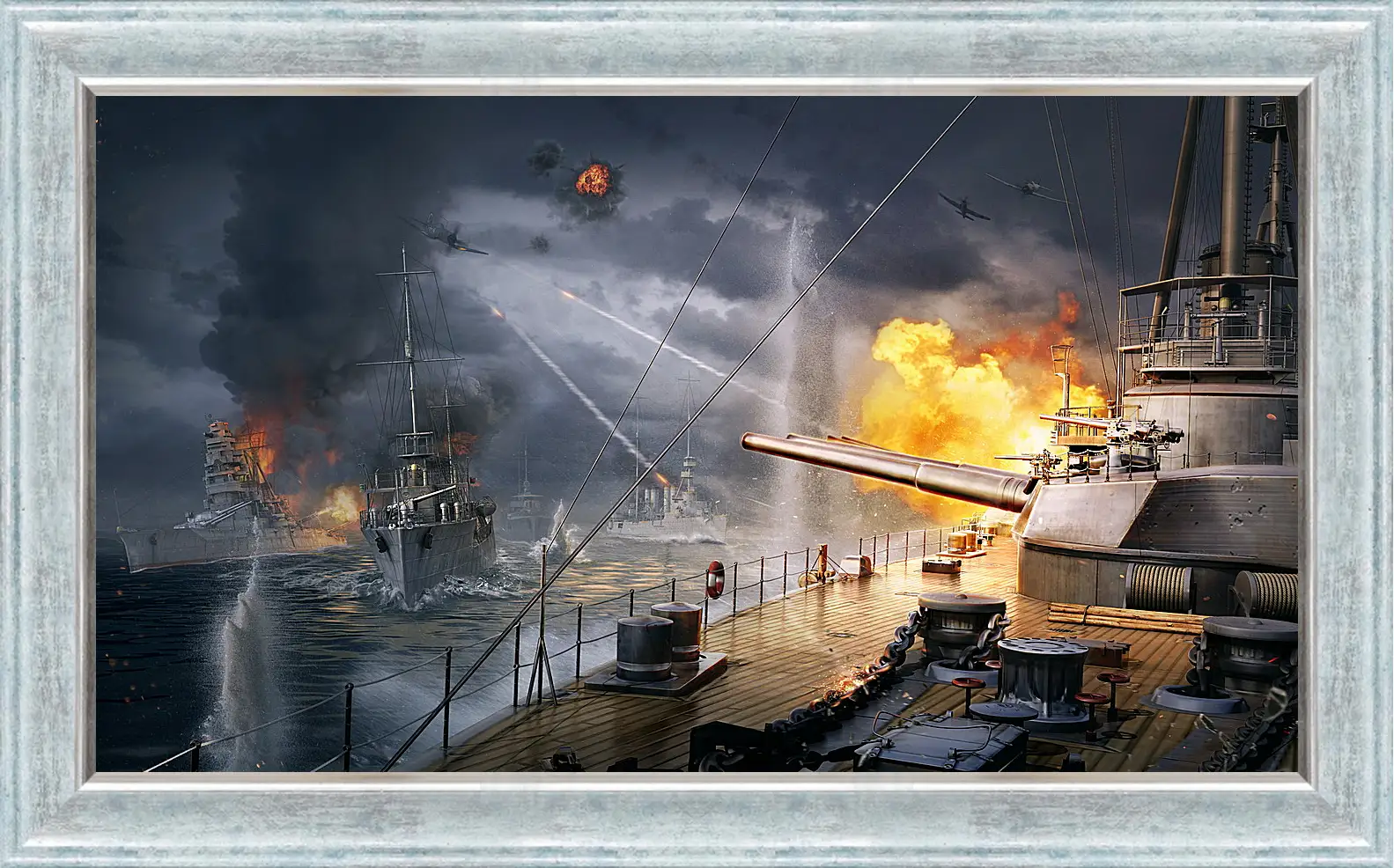 Картина в раме - World Of Warships