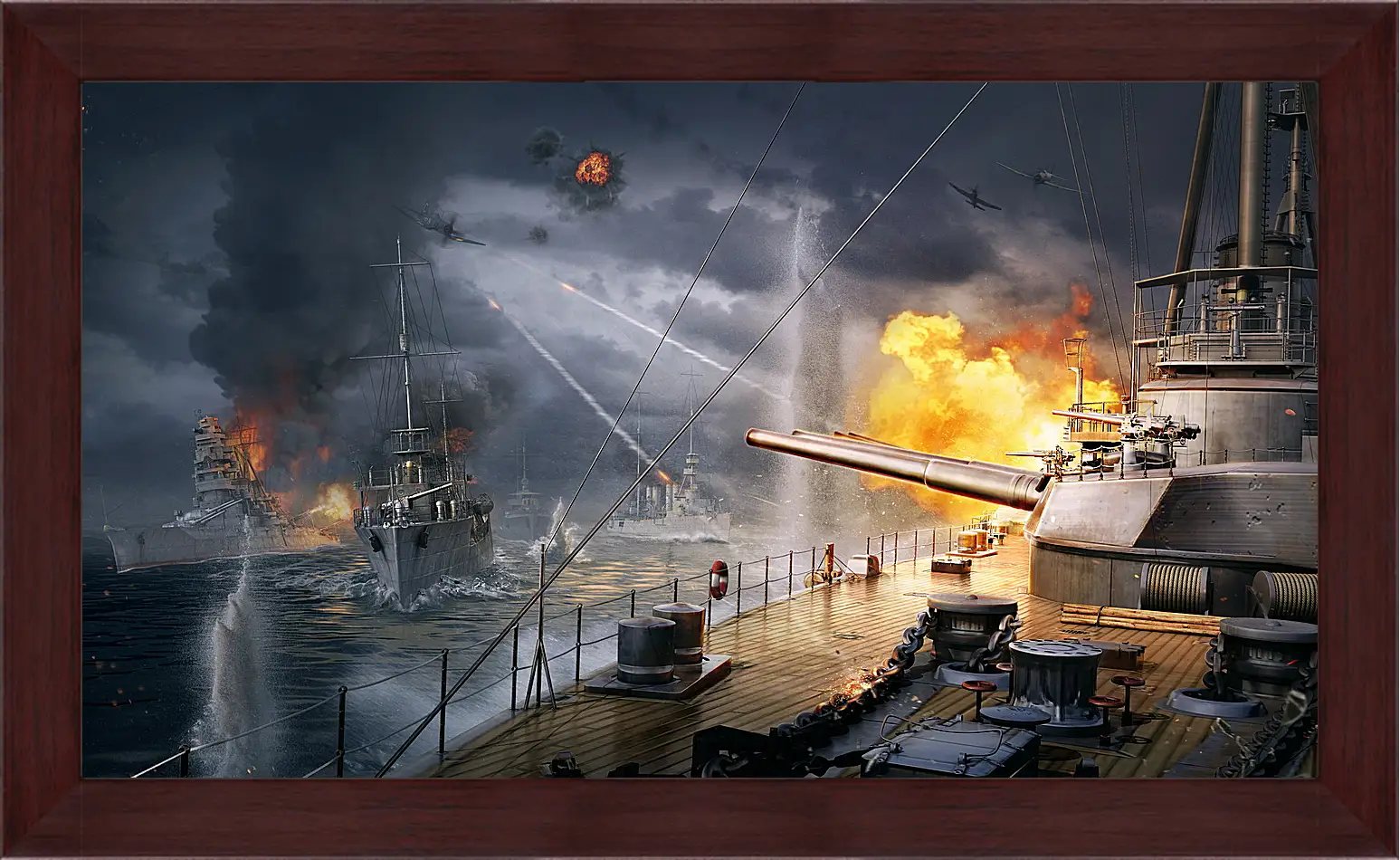 Картина в раме - World Of Warships