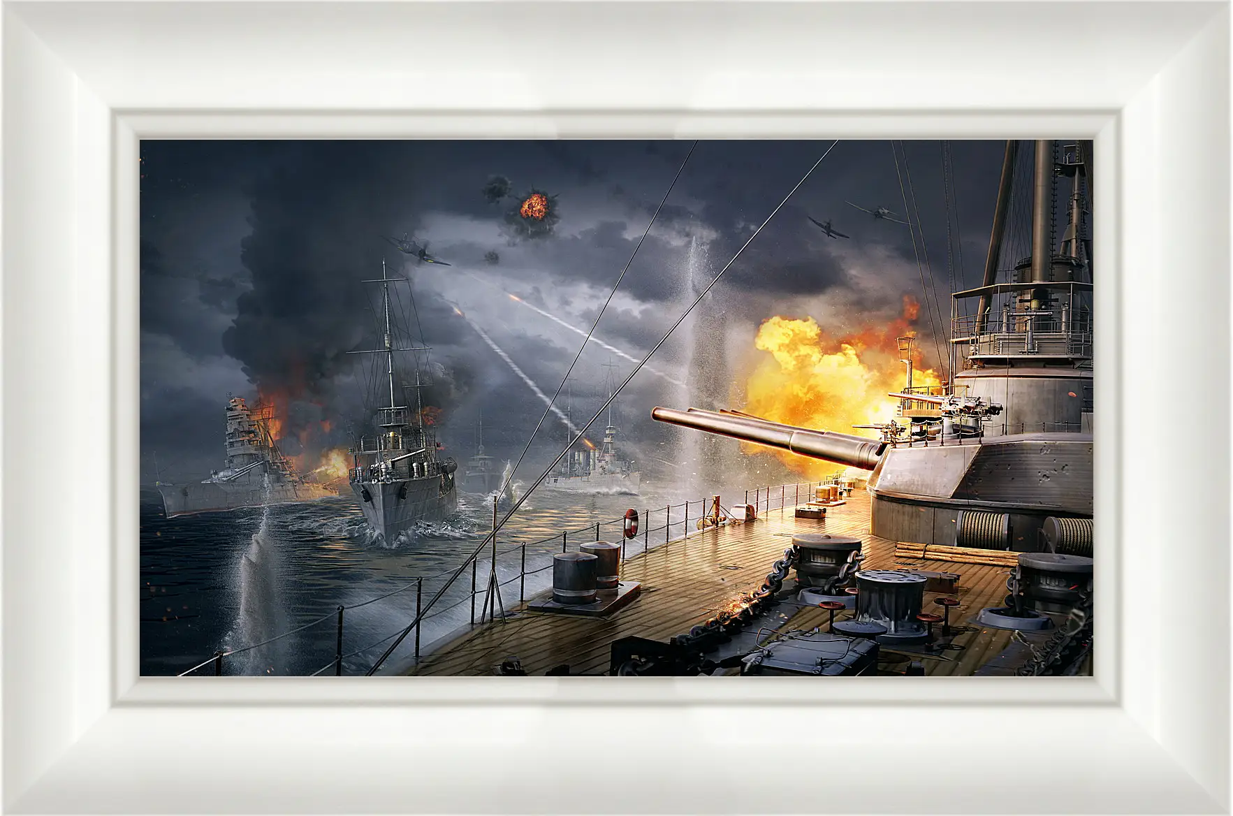 Картина в раме - World Of Warships