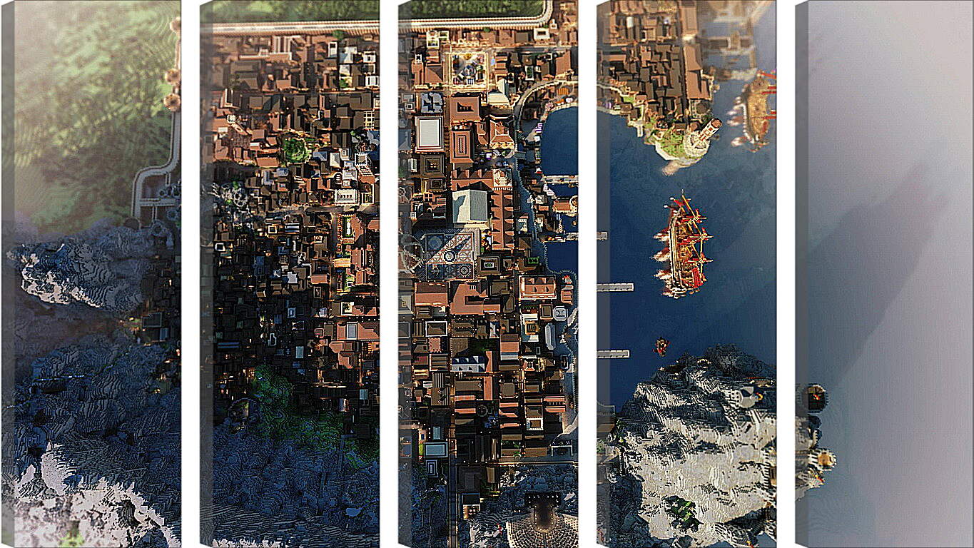 Модульная картина - Minecraft