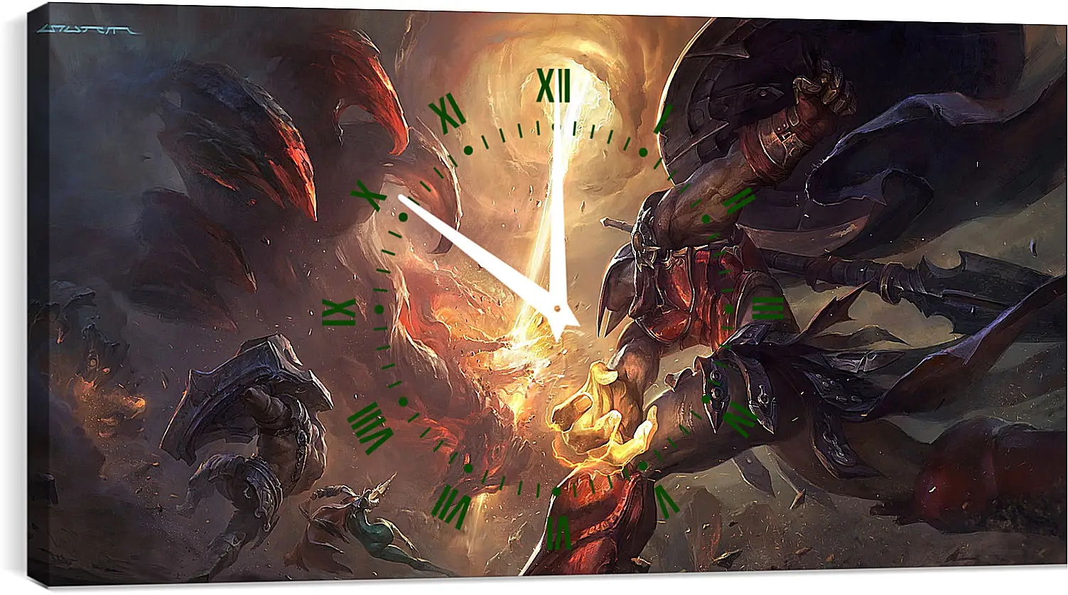 Часы картина - League Of Legends
