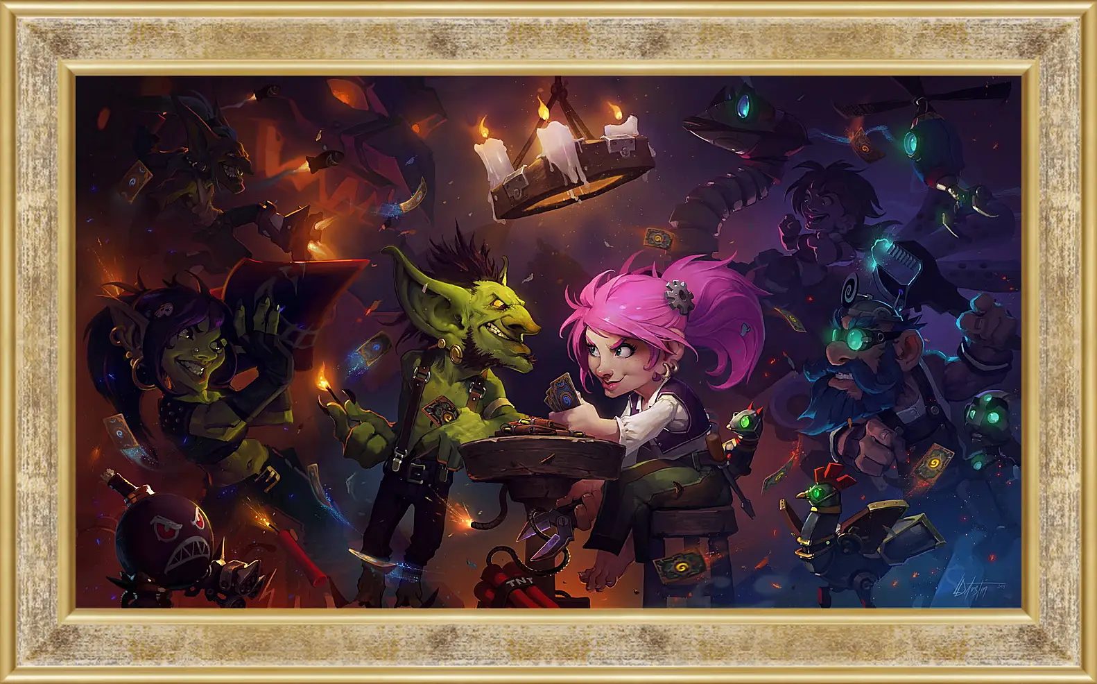 Картина в раме - Hearthstone: Heroes Of Warcraft
