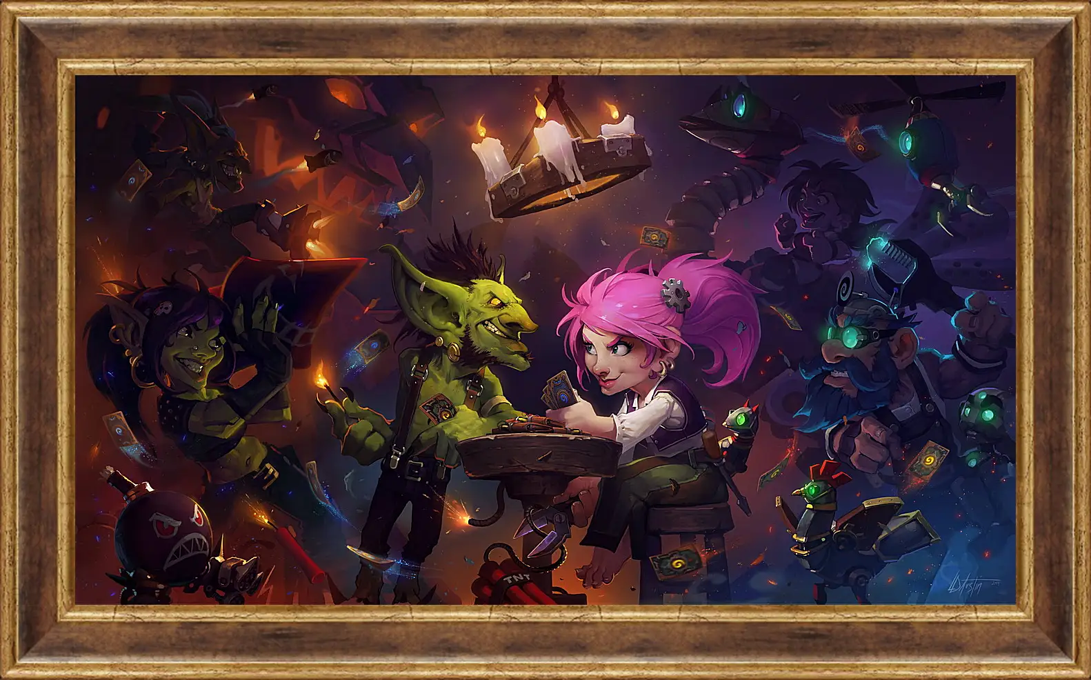 Картина в раме - Hearthstone: Heroes Of Warcraft
