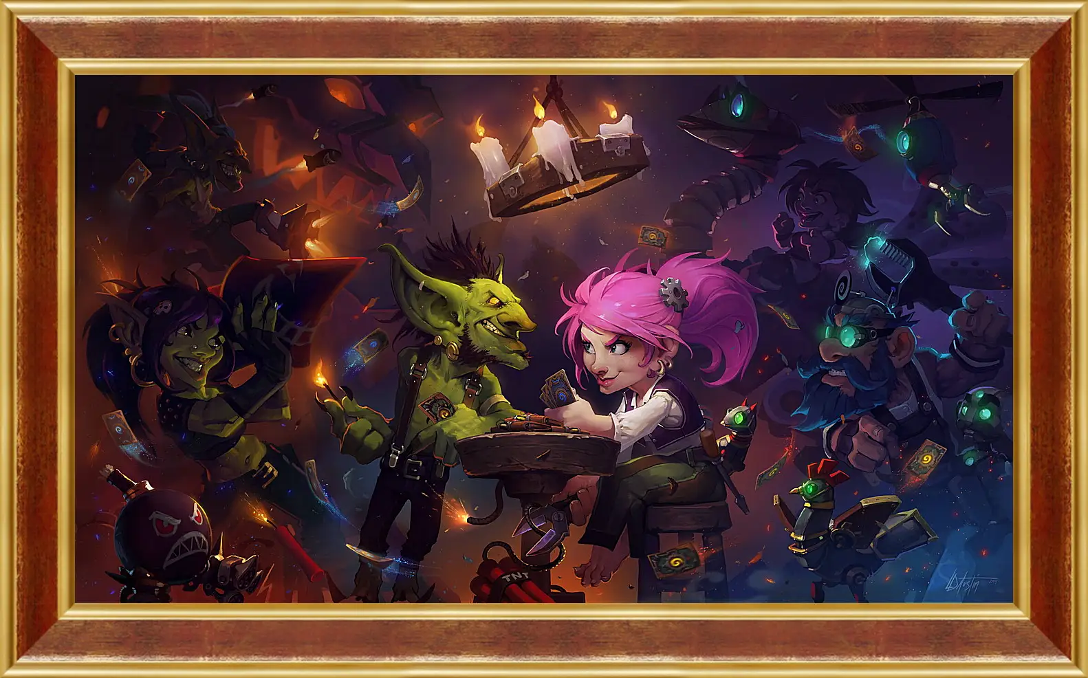 Картина в раме - Hearthstone: Heroes Of Warcraft
