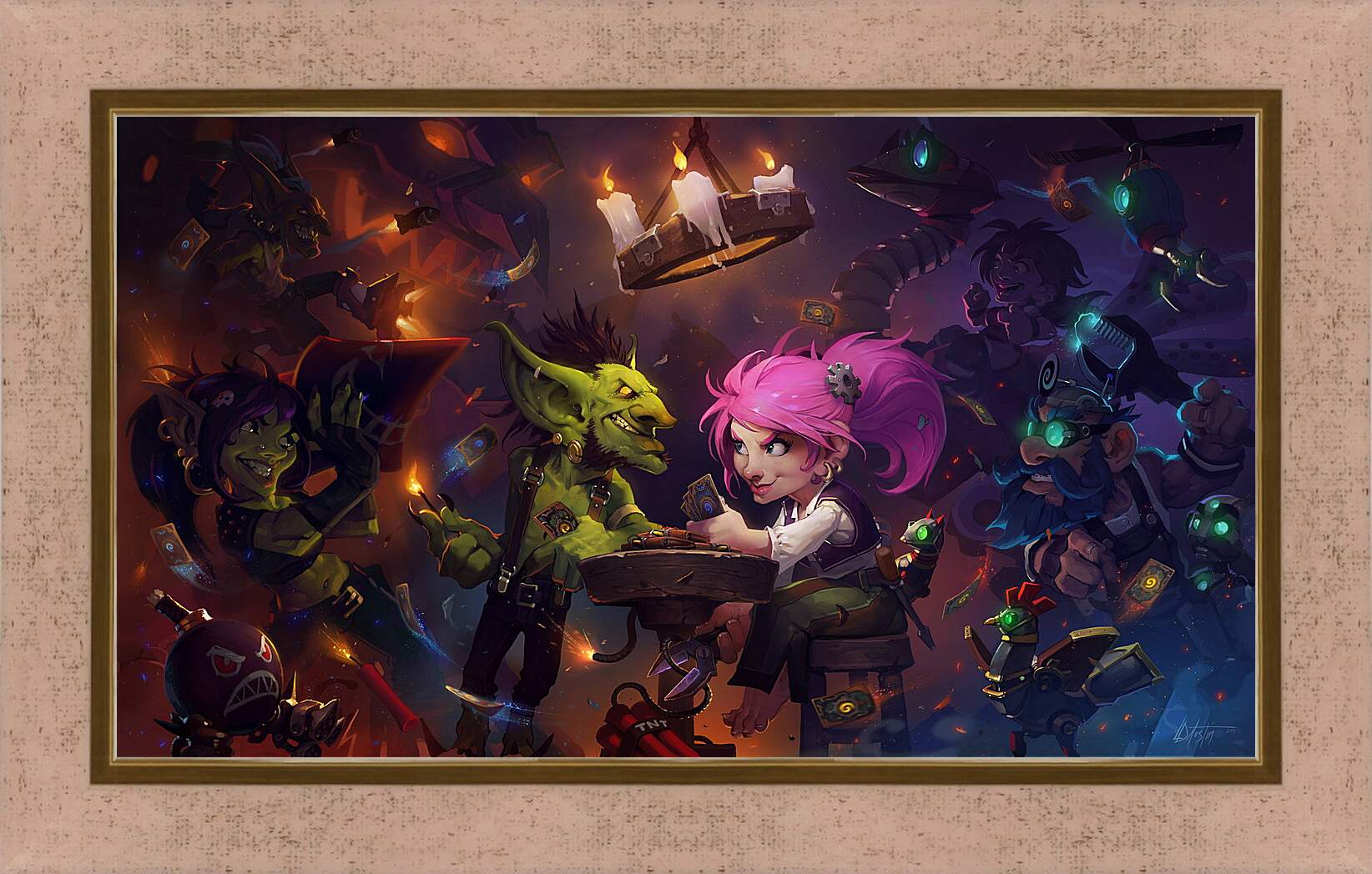 Картина в раме - Hearthstone: Heroes Of Warcraft
