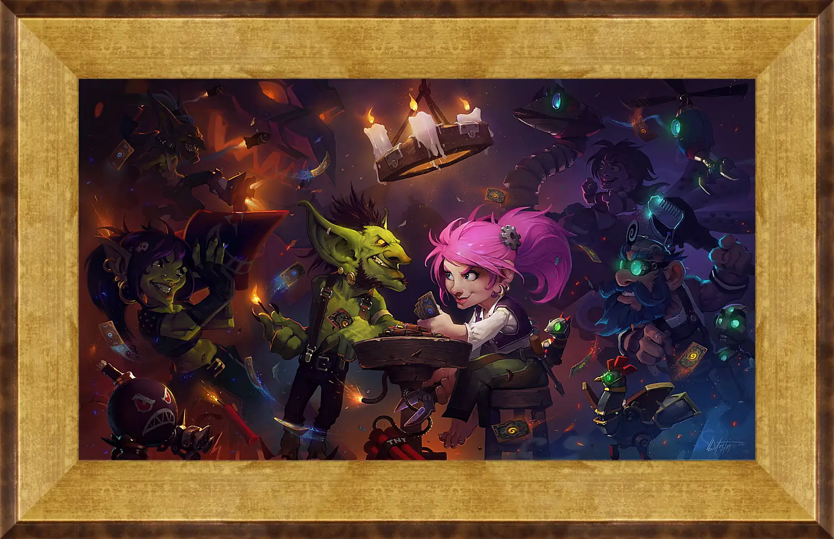 Картина в раме - Hearthstone: Heroes Of Warcraft
