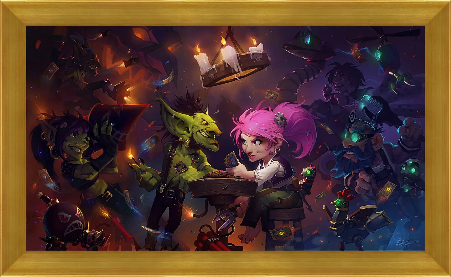 Картина в раме - Hearthstone: Heroes Of Warcraft
