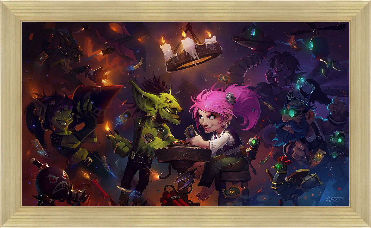 Картина в раме - Hearthstone: Heroes Of Warcraft
