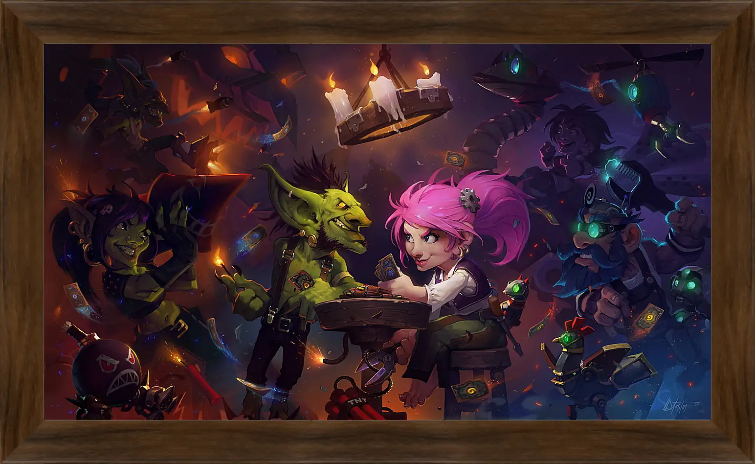 Картина в раме - Hearthstone: Heroes Of Warcraft
