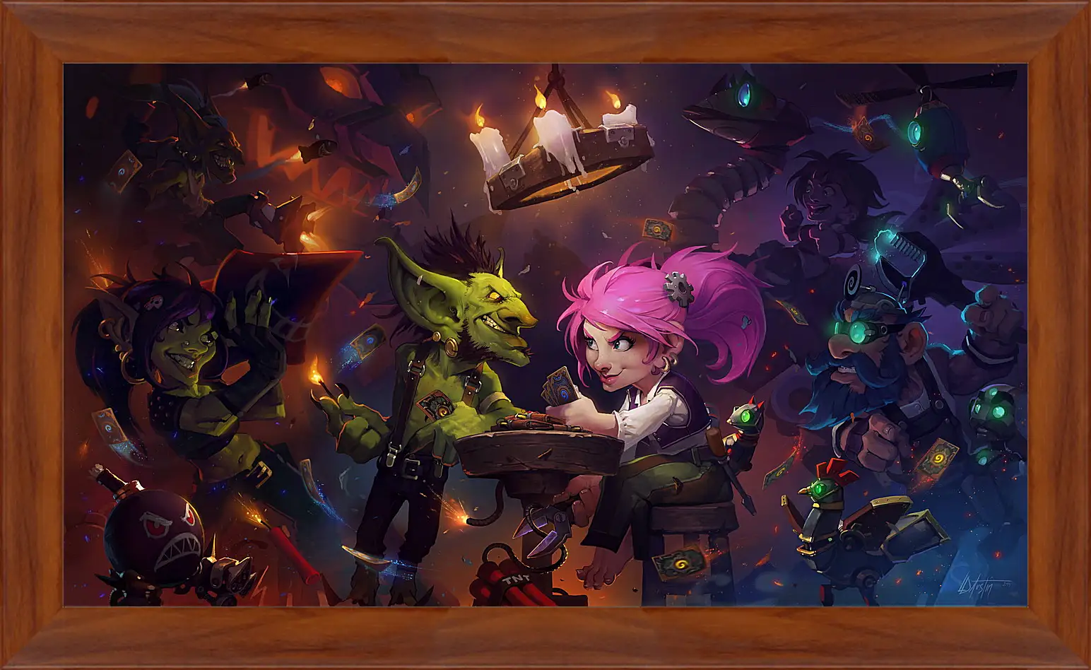 Картина в раме - Hearthstone: Heroes Of Warcraft
