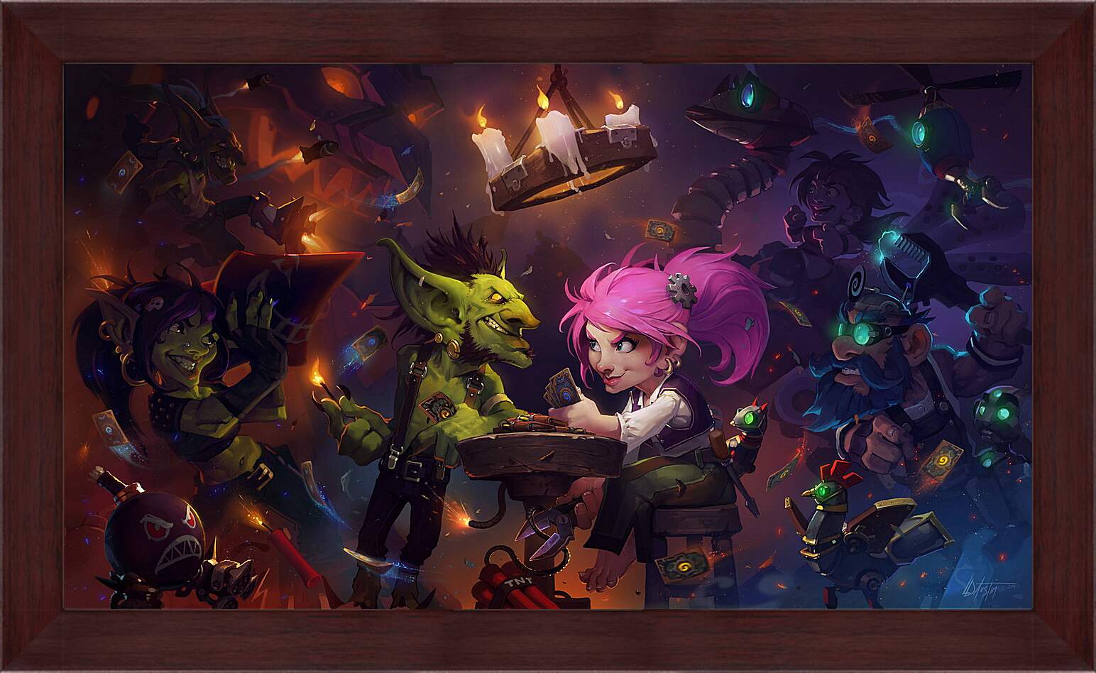 Картина в раме - Hearthstone: Heroes Of Warcraft

