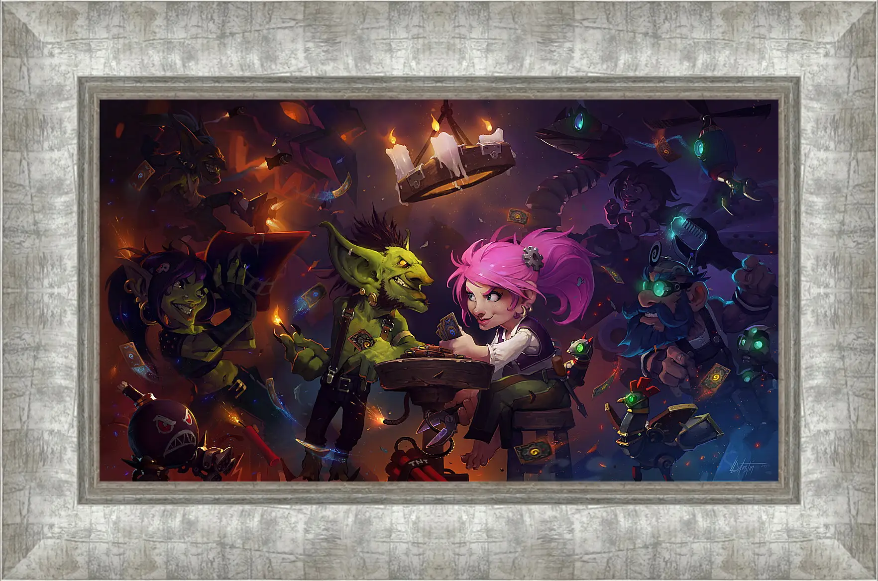 Картина в раме - Hearthstone: Heroes Of Warcraft
