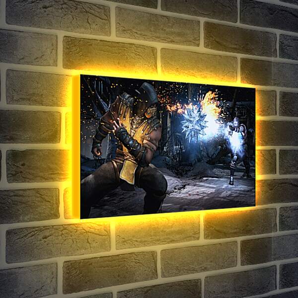 Лайтбокс световая панель - Mortal Kombat X