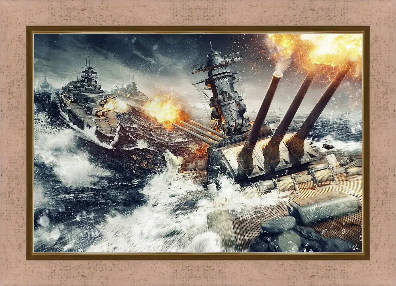 Картина в раме - World Of Warships