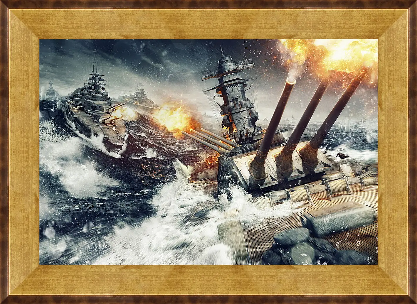 Картина в раме - World Of Warships