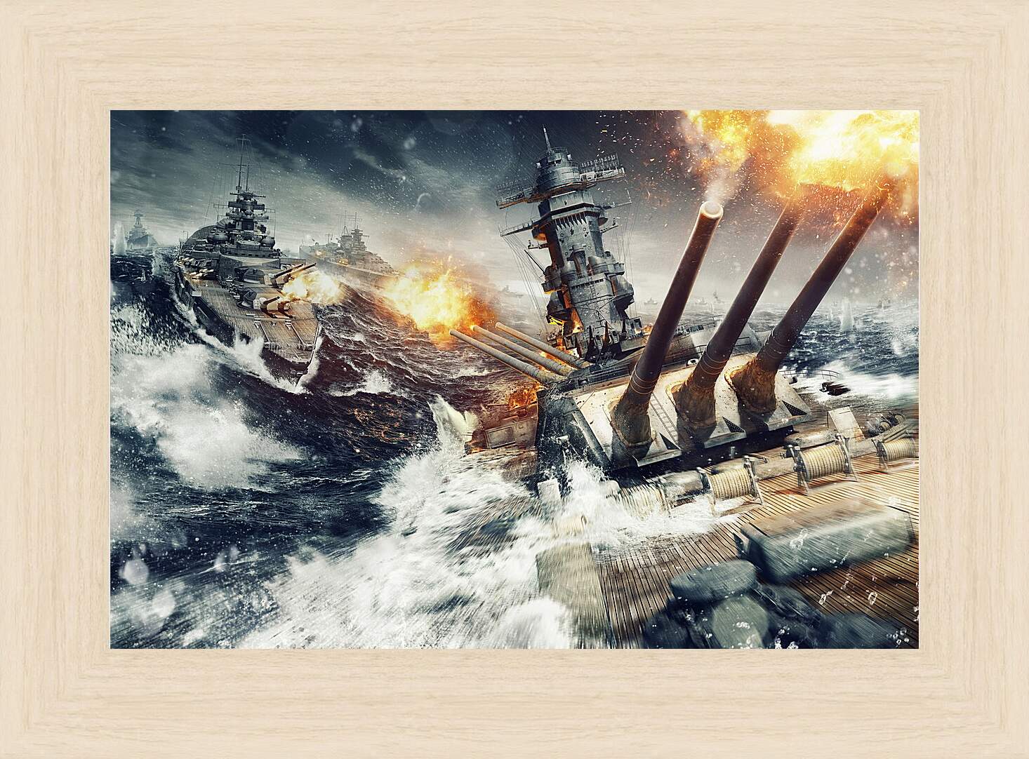 Картина в раме - World Of Warships