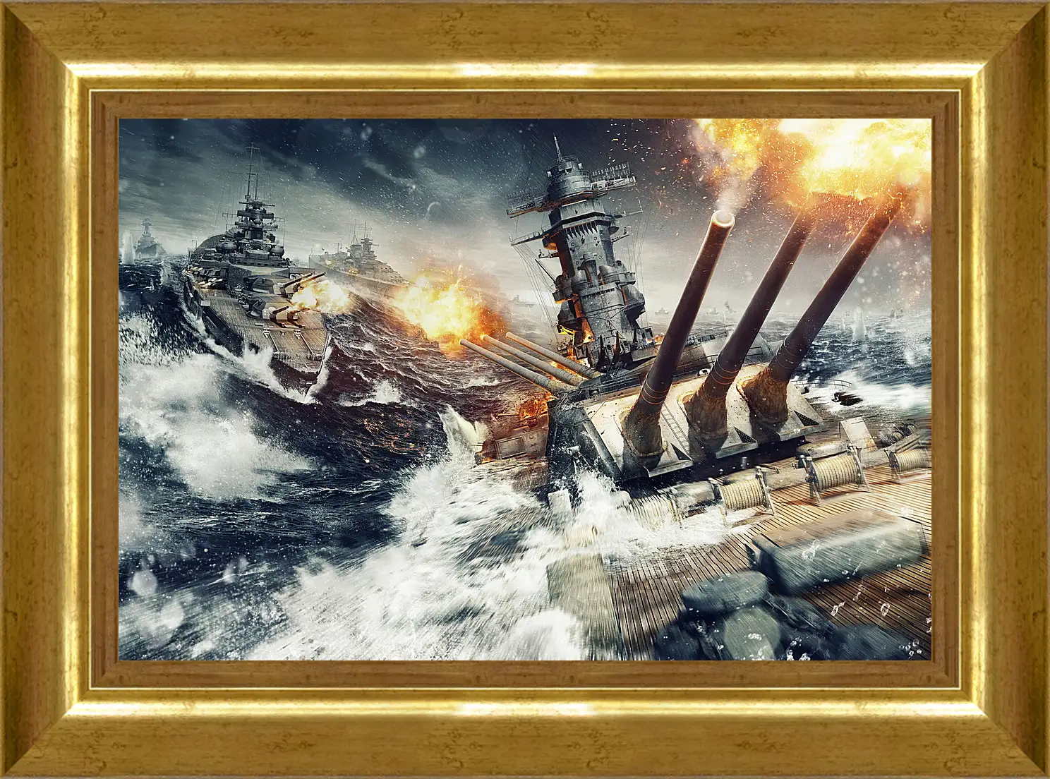 Картина в раме - World Of Warships