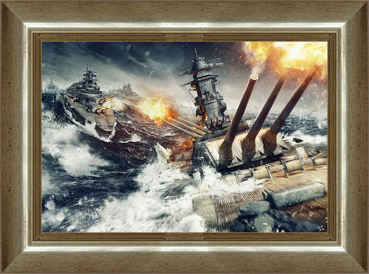 Картина в раме - World Of Warships