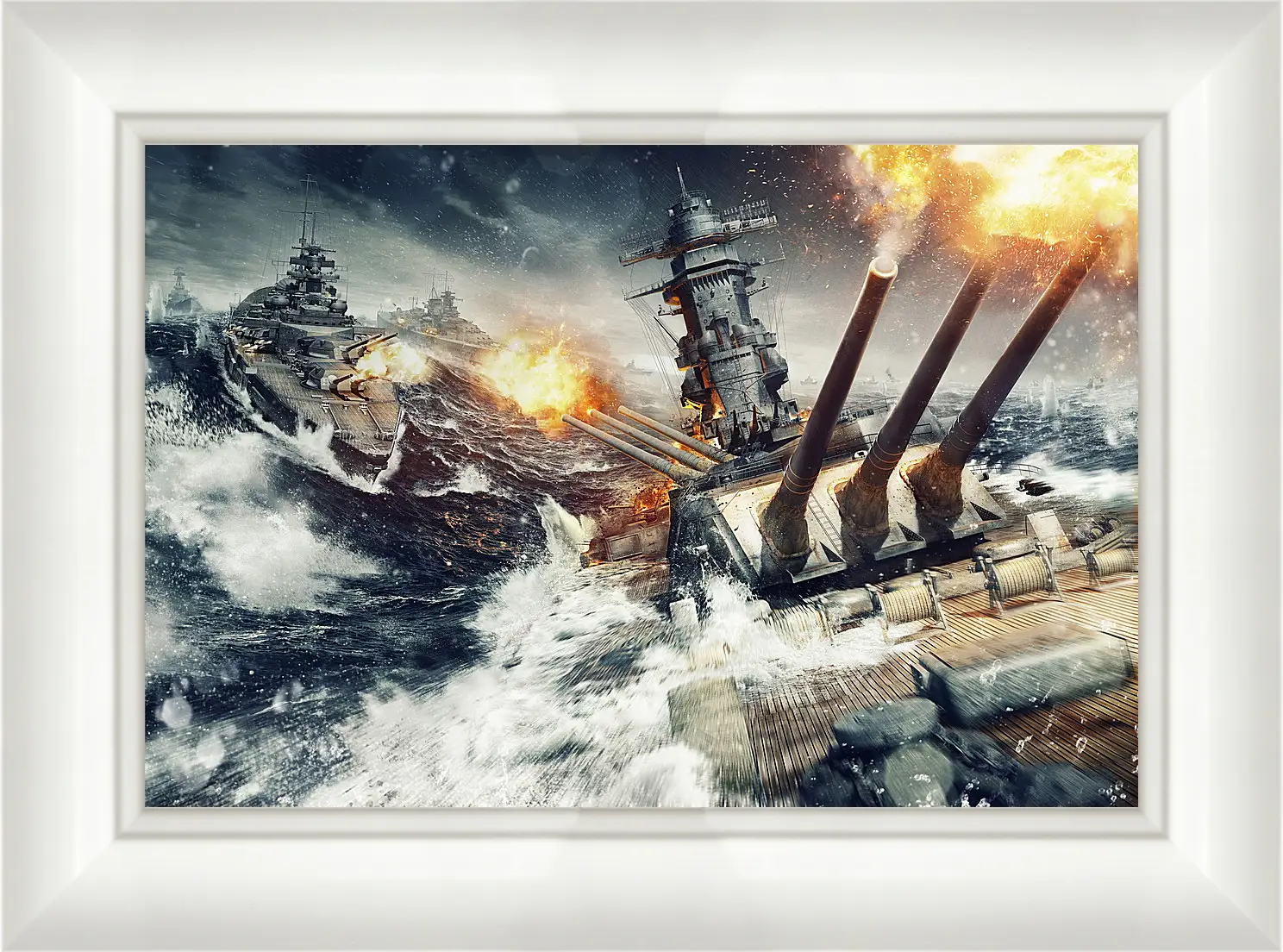 Картина в раме - World Of Warships