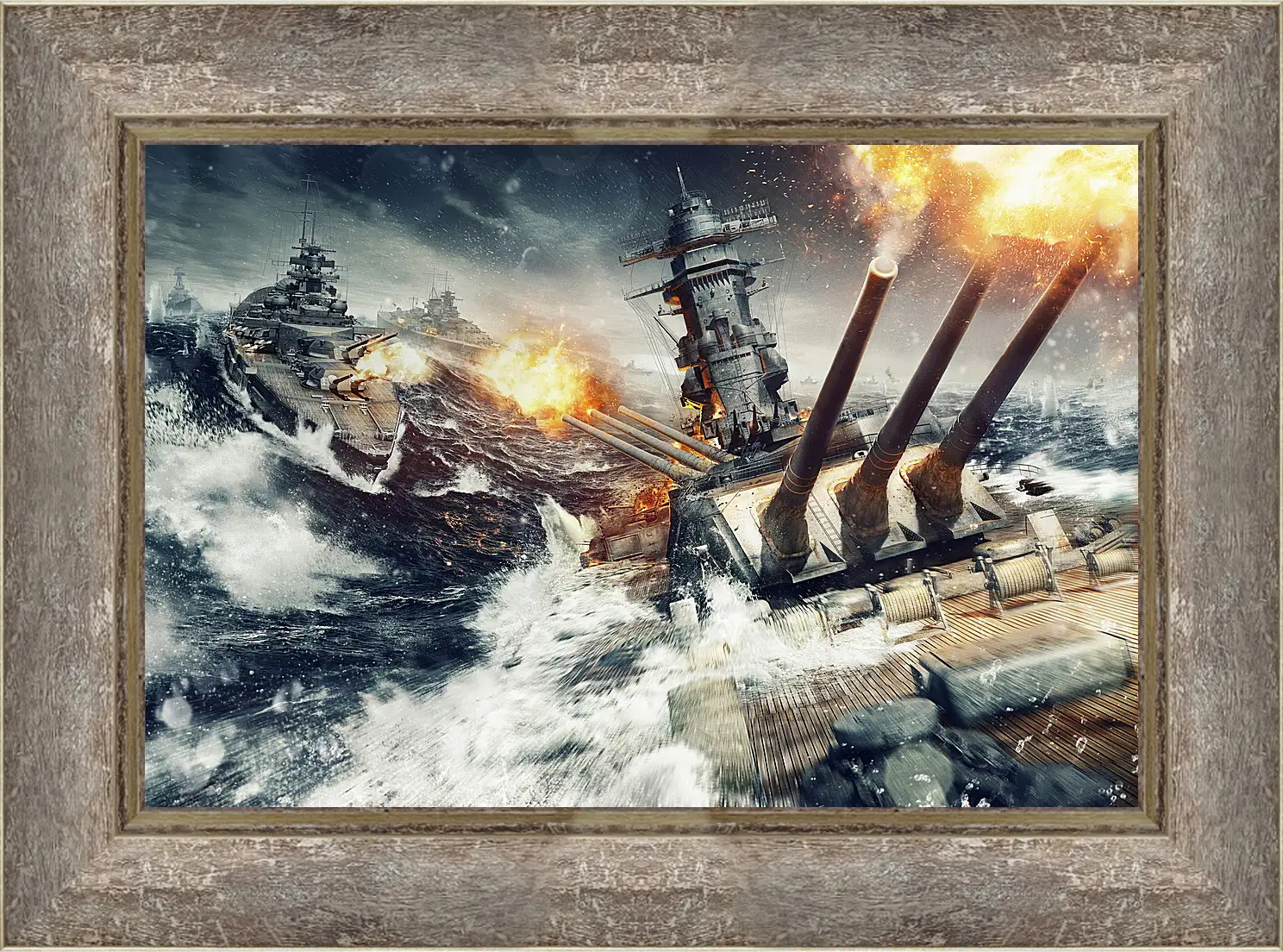 Картина в раме - World Of Warships