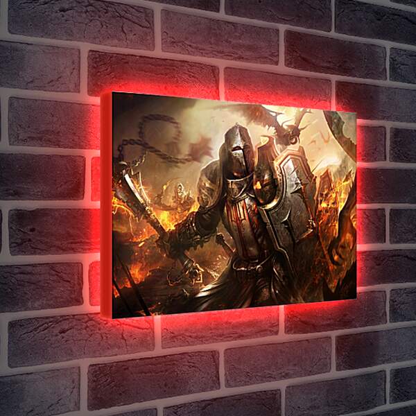 Лайтбокс световая панель - Diablo III: Reaper Of Souls
