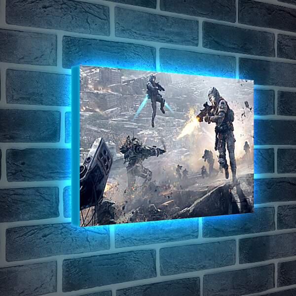Лайтбокс световая панель - Titanfall
