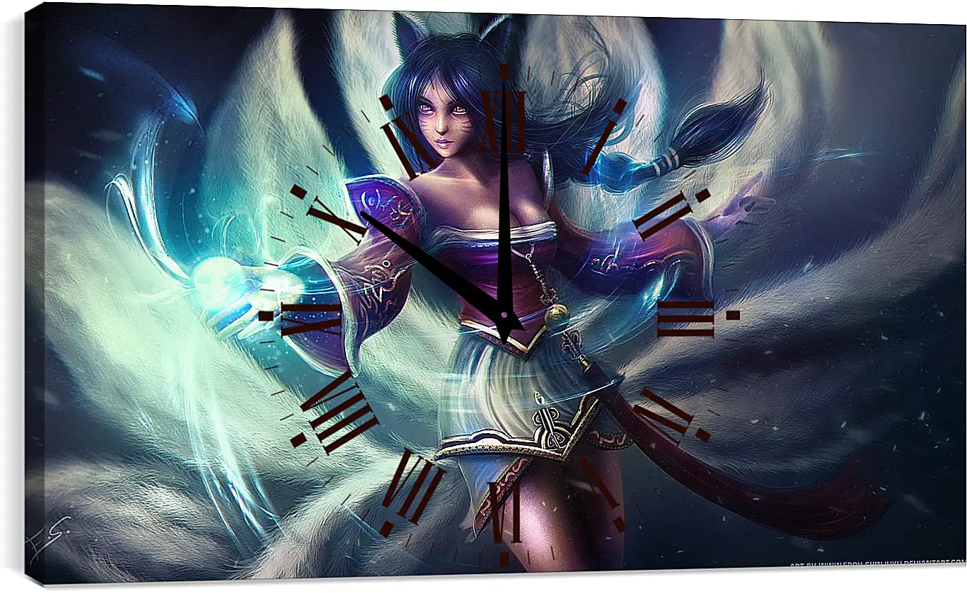 Часы картина - League Of Legends
