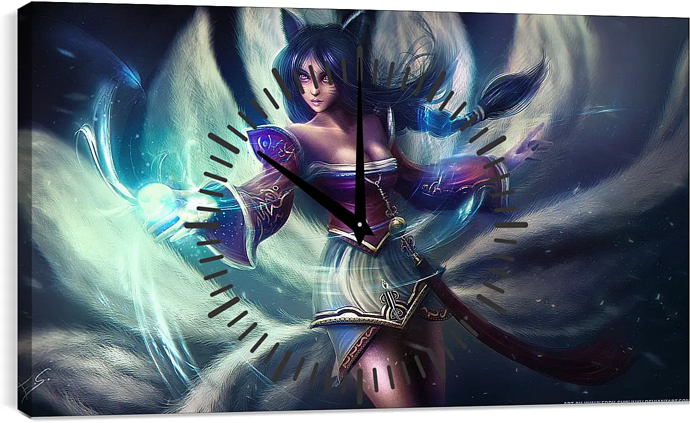 Часы картина - League Of Legends
