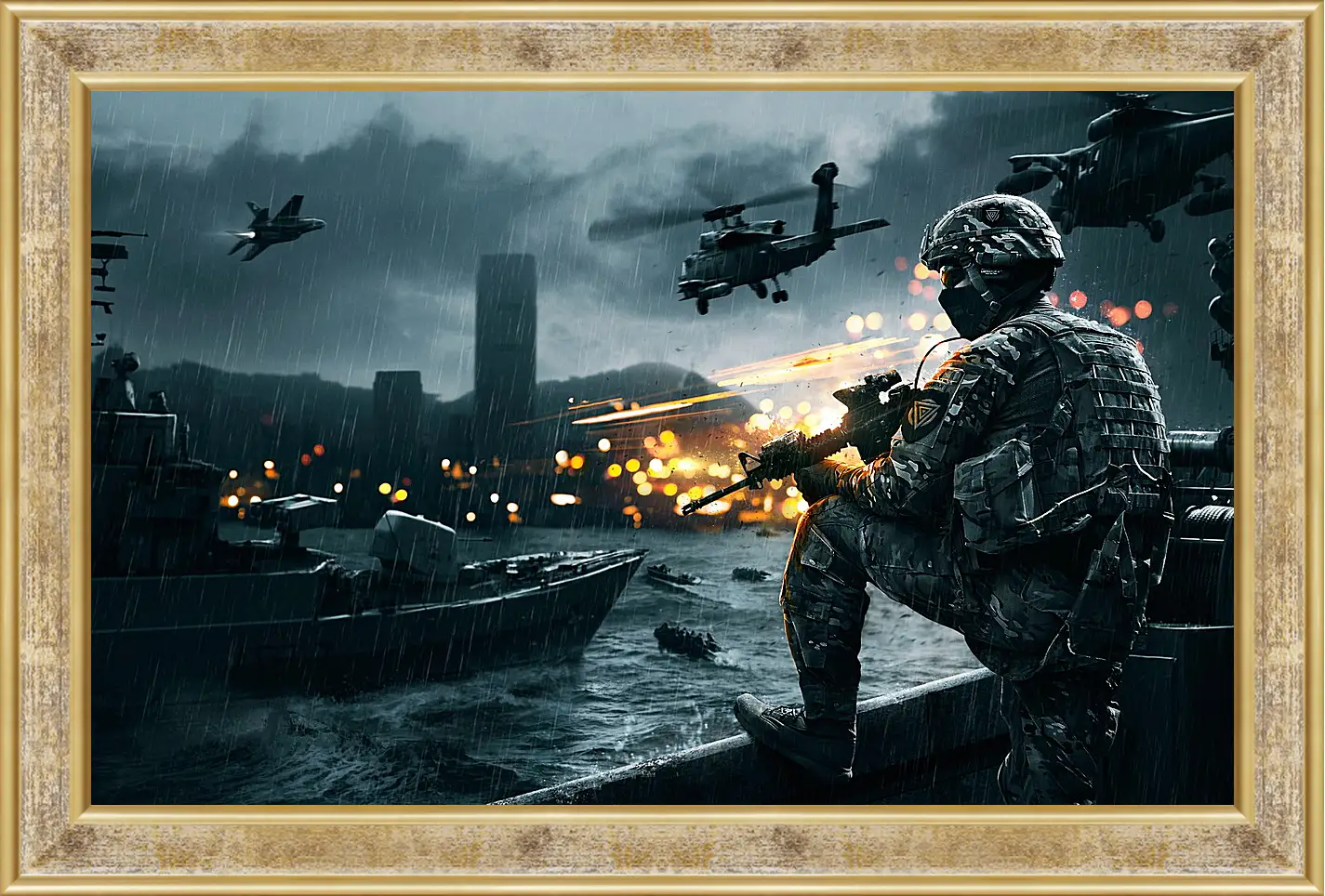 Картина в раме - Battlefield 4