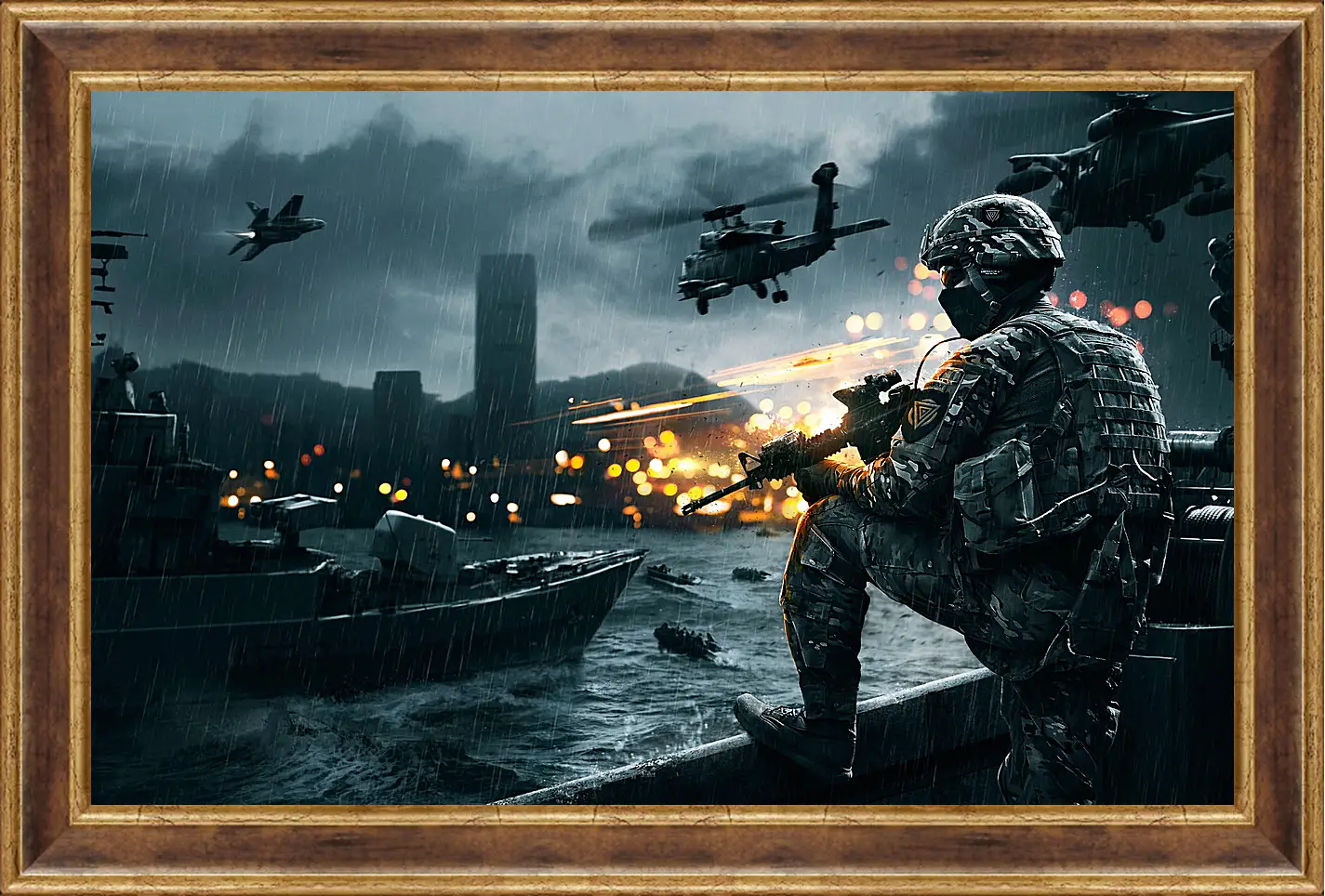 Картина в раме - Battlefield 4