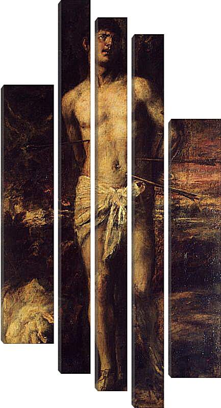 Модульная картина - Святой Себастьян. Тициан Вечеллио
