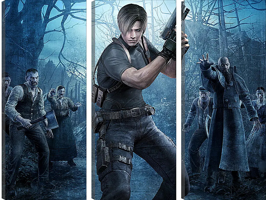 Модульная картина - Resident Evil 4
