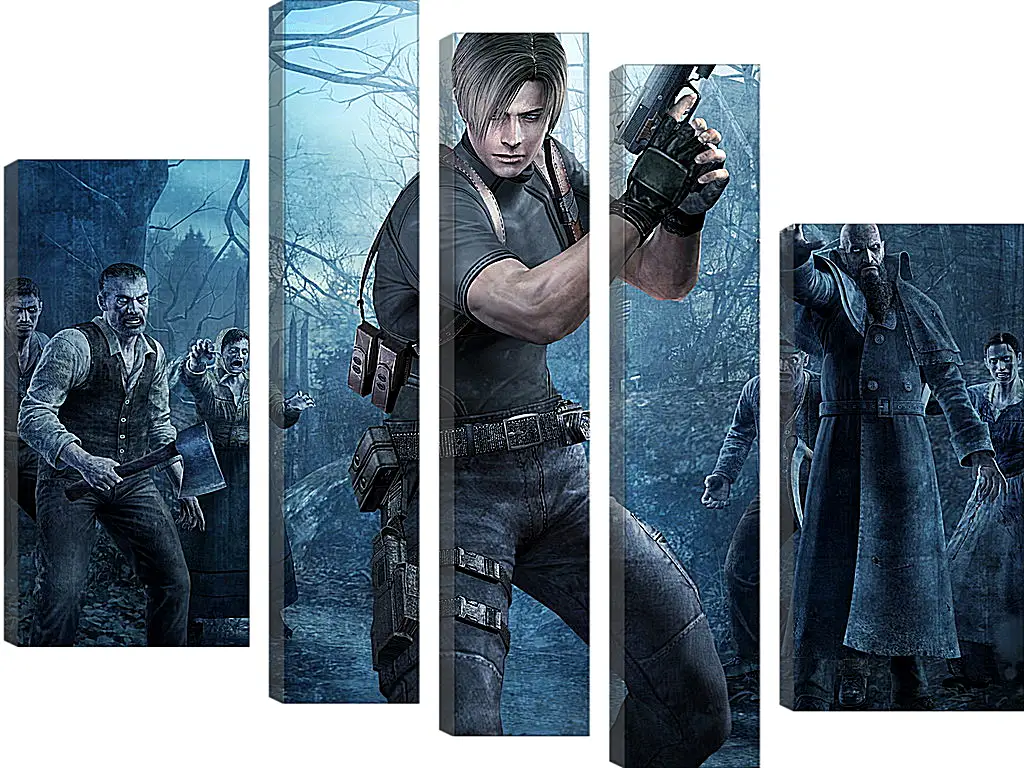 Модульная картина - Resident Evil 4
