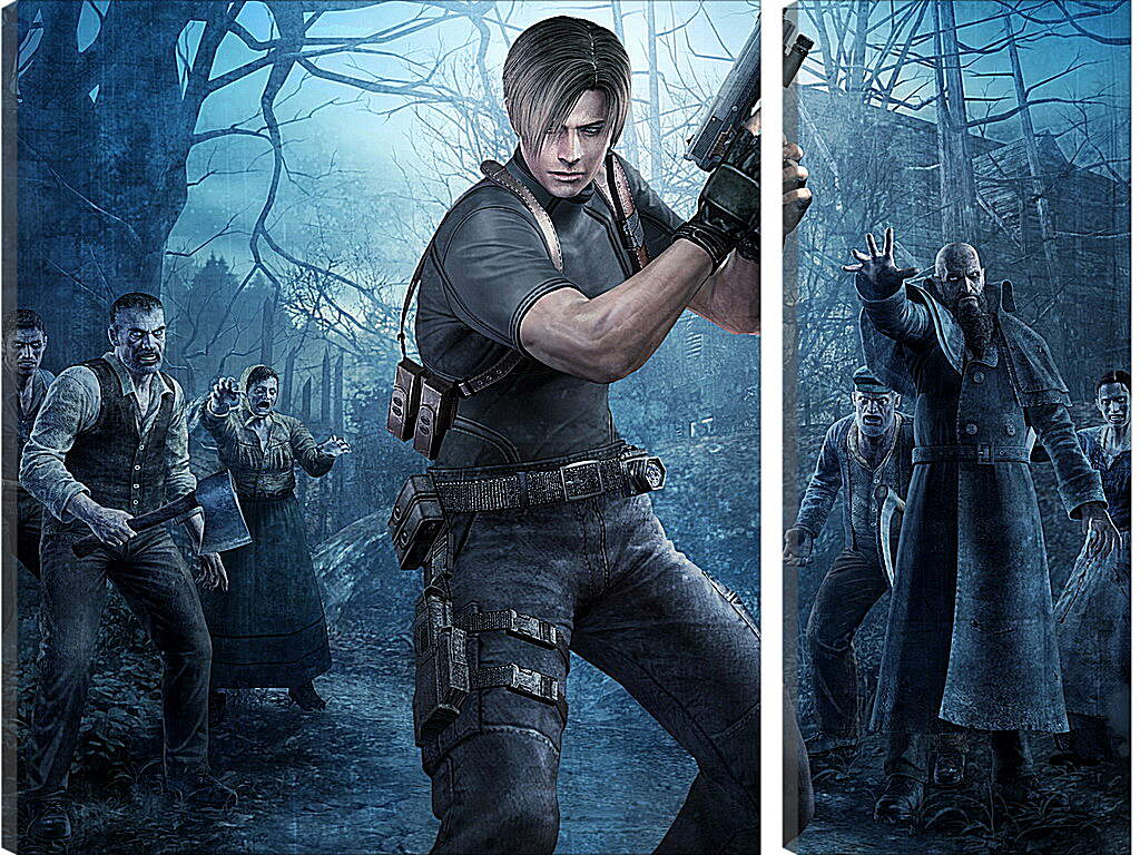 Модульная картина - Resident Evil 4
