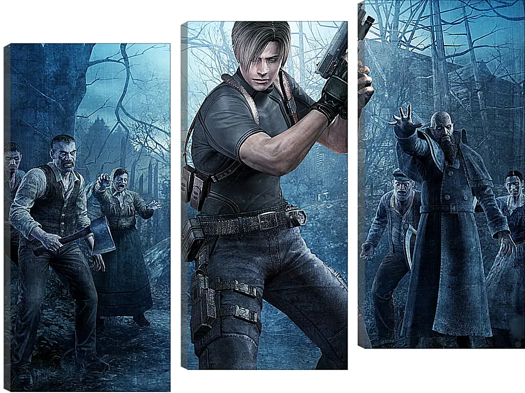 Модульная картина - Resident Evil 4
