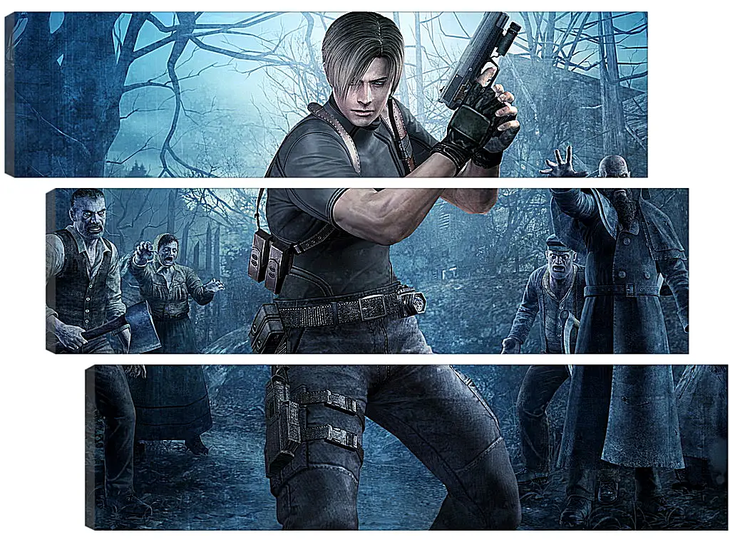 Модульная картина - Resident Evil 4
