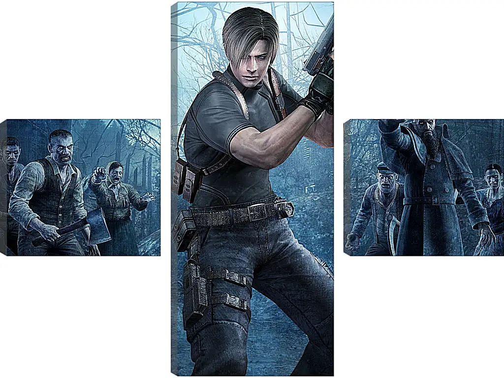 Модульная картина - Resident Evil 4
