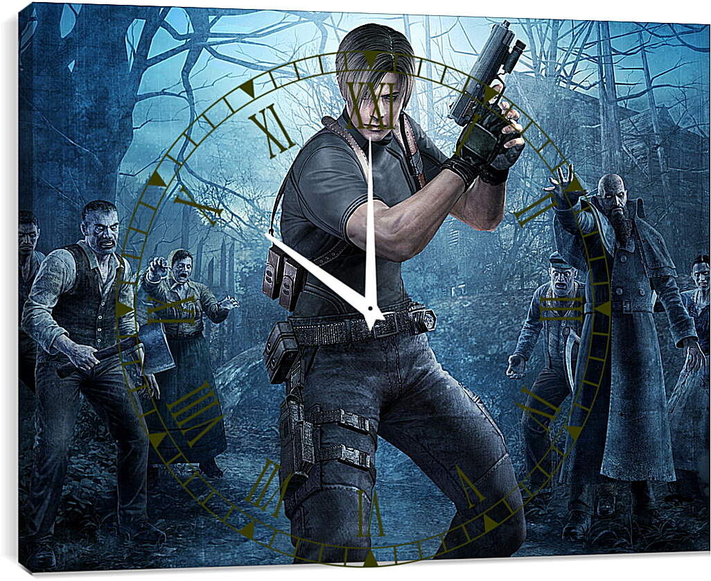 Часы картина - Resident Evil 4
