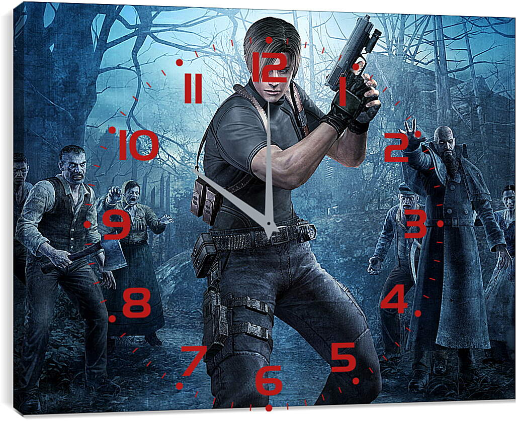 Часы картина - Resident Evil 4
