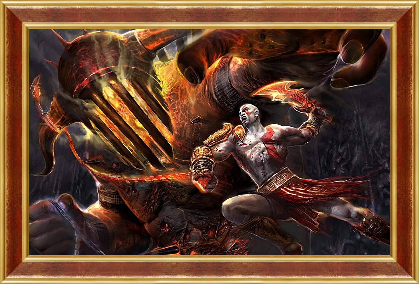 Картина в раме - God Of War
