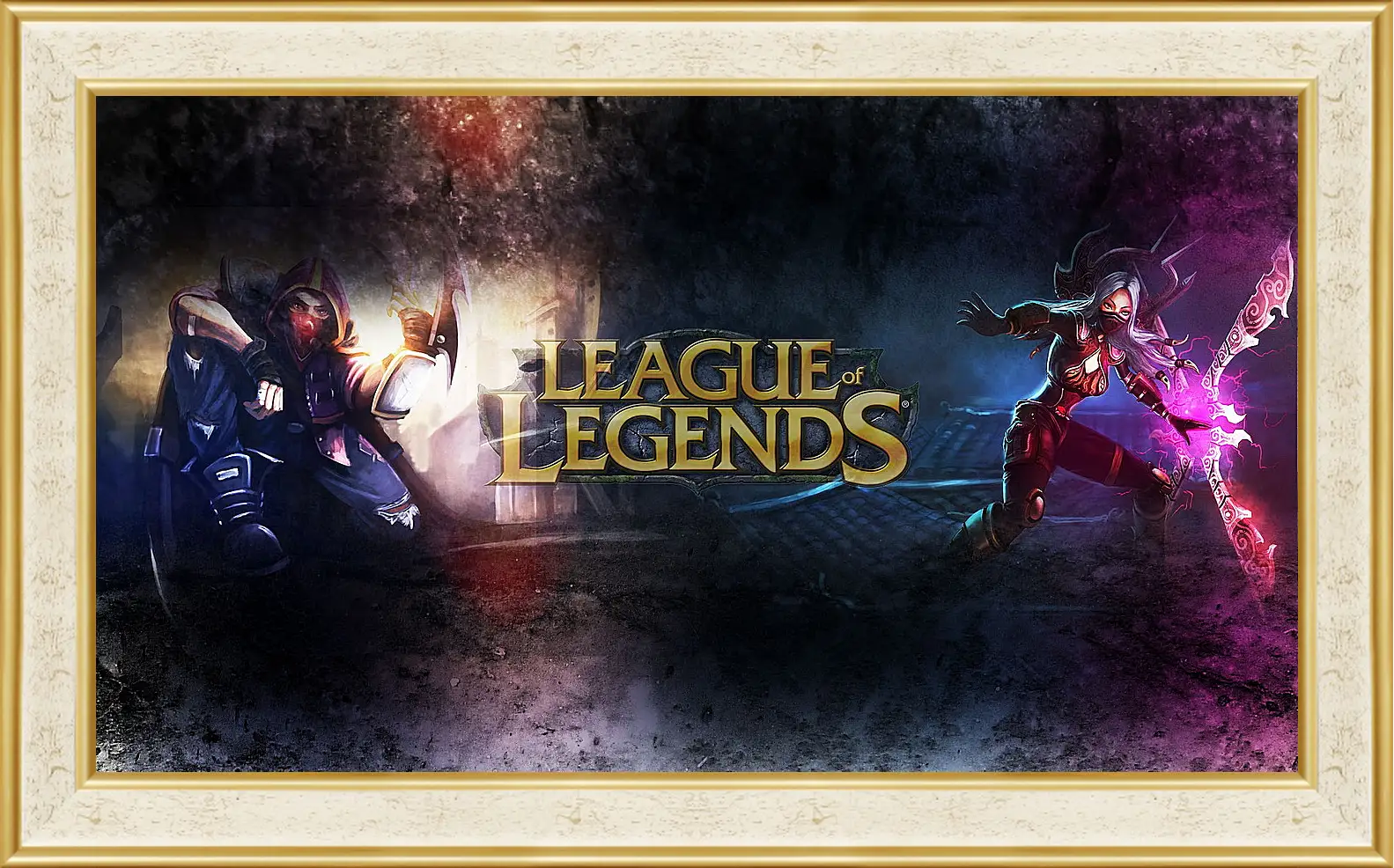 Картина в раме - League Of Legends
