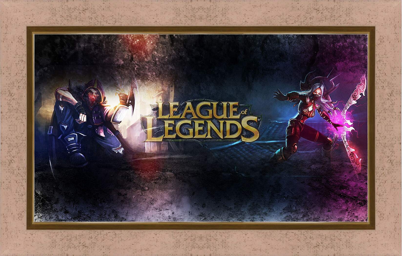 Картина в раме - League Of Legends
